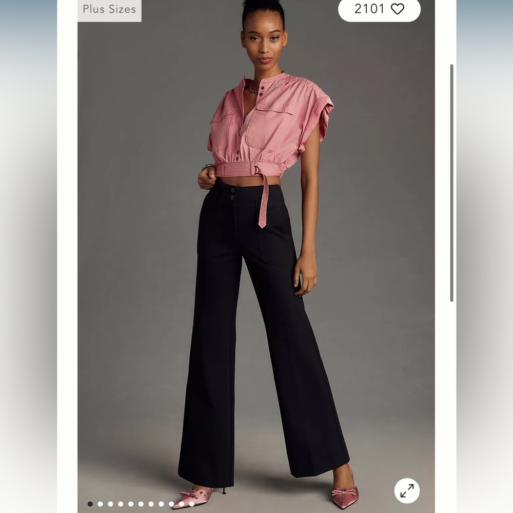 The Naomi ponte wide leg flare pant